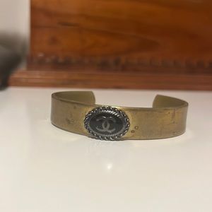 Vintage Chanel Button Cuff